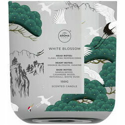 aroma-aromatiska-svece-wild-white-blossom-150g