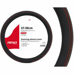 stures-parvalks-37-39cm-melns-ar-sarkanam-stripam