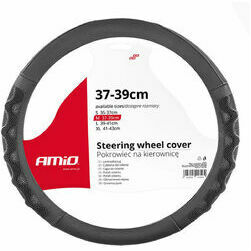 stures-parvalks-37-39cm-melns-ar-vilnotiem-un-sudraba-elementiem