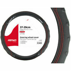 stures-parvalks-37-39cm-melns-vilnots-ar-sarkanam-svitram